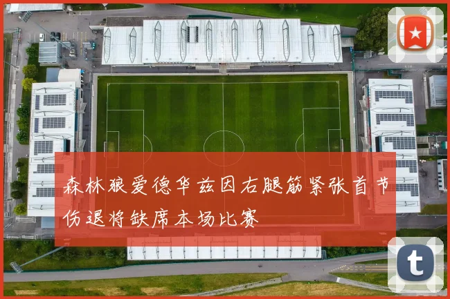森林狼爱德华兹因右腿筋紧张首节伤退将缺席本场比赛